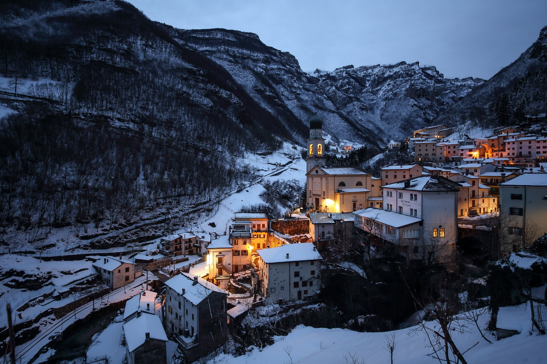 Giazza in inverno